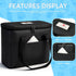 3 Reusable Cups Drink Carrier for Delivery with Adjustable Dividers, Insulated Drink Caddy, Beverages Carrier Tote Bag