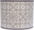 AHS Lighting Replacement Lampshades for Chandelier or Wall Sconce Miguel Ecru Circles Squares Shade