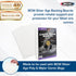 BCW Silver Comic Book Backing Boards 7" x 10.5" – 100 Pack, Certified Acid-Free