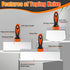 Set, 10Pcs Set, 14" Spackle THINKWORK Drywall Knife Drywall Tools Include Stainless Steel Putty Knife Taping Knives