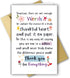 RPJIEKINXU Cute Appreciation Card for Him Her, Great Thank You Card for Teacher