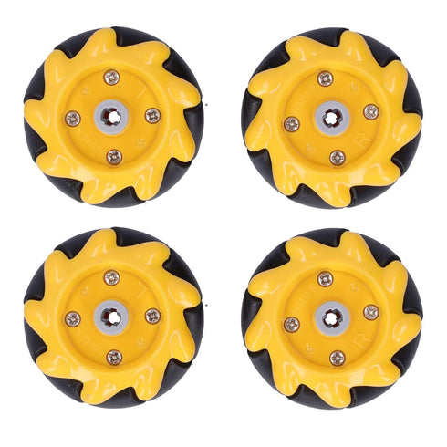 8mm 48mm(2 Directional Wheels,Mecanum Wheel Smart, Parts Accessories OmniDirectional Directional mecanum Wheels Robot
