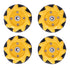 8mm 48mm(2 Directional Wheels,Mecanum Wheel Smart, Parts Accessories OmniDirectional Directional mecanum Wheels Robot