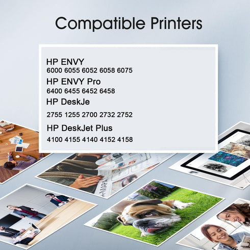 HP 67XL Ink Cartridge Replacement Combo Pack for HP 67XXL 67XL Black Color for DeskJet 2724 2755 2755e 4155 Envy 6455