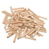 PATIKIL 1/4 Wooden Dowel Pins, 300 Pcs M6x40mm Hardwood Pegs for Crafts and Furniture Projects