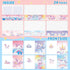 Kosiz 12 Pieces Cute Unicorn Pocket Folders, Kawaii Homework Folders for Girls, Back to School Gift, Classroom Teacher
