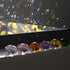 LONGWIN 30mm Crystal Diamond Paperweight, Multicolor Pirate Gems Birthstone Table Decorations