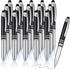 Zonon 15 Pieces 3 in 1 Ballpoint Pen with LED Flashlight and Stylus