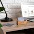 Business Card Holder for Desk, Acacia Wood Organizer for Office Home Tabletop Exhibition