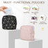 Small-5.1") Likesing Sanitary Napkin Storage Bag, Leather Portable Period Bag for Girls Women, Sanitary Napkin Period