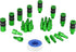 YOTOO Universal Air Coupler and Industrial Plug Kit, 29 Pcs Durable Aluminum Quick Connect Fittings
