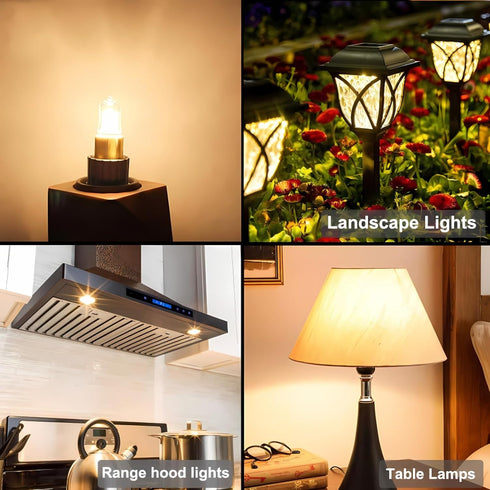 G4 Bulb 6V/12V/110V/220V 5W-30W, 2700K-6000K Dimmable (10ps) 110V 5W Halogen Adjustable Warm White Light, Halogen