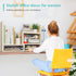 Desktop File Organizer Desk Organizer Shelf - Wooden Office Organization Shelves for Top of Desk Organizers