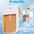 MEMOVAN Hand Sanitizer Spray Case Holder Compatible with Touchland Protective Silicone Case with Keyring Mist Hand