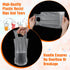 PercyEffie 1000 6" 11" PCS Drink Carrier for Delivery, Bulk Clear Plastic Cup Bag with Handle, Portable Coffee