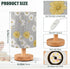Aslsiy (7) Bedside Table Lamp Cute Daisy Flower Kids Nightstand Lamp Night Light Fabric Shade for Bedroom Living Room