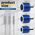 Generic 1/2",3/4" 1" Drill,6 Blades(3 3 3Pcs & Copper Pipe Cleaner Kit for Brush pre-Installed + backups) & ID Wire