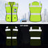 TCCFCCT Women Reflective Vest 11 Pockets High Visibility Mesh Safety Vest for Lady, Neon Construction Work Vest with Zipper, Snug-Fit, Durable with Reinforced Sewing, ANSI Compliant, Yellow S