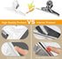 Coideal Extra Large Bulldog Clips White - 2 PCS 20cm Jumbo XL Bull Binder Paper Clip Clamps for Office