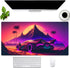 Pink Purple Neon Sunset Desk Mat Mousepad, Cool Futuristic Car Extended Large Gaming Mouse Pad, 31.5 x 15.7 inch