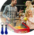 2 T-carbon Pcs Real Glass Fiber Shopping Cart Trolley Tokens,Cart Keychain for Convenient Shopping,Key Ring Quarter