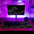 Large Japanese Sea Wave Mouse Pad, Extended Kanagawa Anime Black Gaming Mat, 31.5 x 11.8 Inch, 3mm Thick Non-Slip