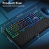 Starvortex 43cm Computer Keyboard Stand with Wrist Rest, Ergonomic Keyboard Pad with Wrist Support, Keyboard Riser