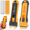 MulWark Razor Blade Scraper, 2 Pack Razor Scraper Tool with Extra 42pcs