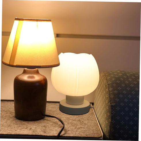 Holibanna Portable Touch Sensor Table Lamp with Color Changing Adjustable Brightness Soft Non-Glaring Light Bedside