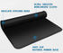 TONOS 3 Pack, 11 8.7 35% Mouse Pad Black Mouse Pads x in, Larger Size, Smooth Surface, Stitched Edges, Non-Slip Rubber