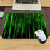 Gaming Mouse Pad Matrix Style Coding, Non-Slip Rubber Mouse Pad for Computers, 9.5 Inch x 7.9 Inch