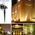Leslampa 10W 3- 3000K (2 Packs Outdoor Landscape LED Spot Lights Waterproof Garden Lighting COB LED Spotlights