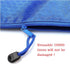 Mity rain 10Pcs A4 Size Waterproof Zipper File Bags, Oxford Office Document Storage Folder, Travel Accessories Pouch -