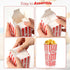 ZEEGOO 16 Pack Popcorn Boxes, 46 Oz Capacity Popcorn Bucket Containers, Durable Movie Night Supplies for Family Party,