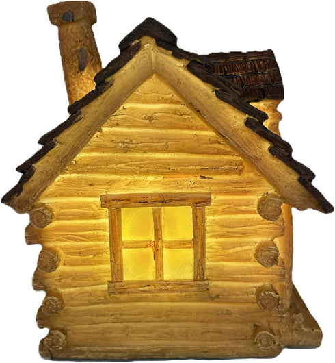 Pine Ridge Rustic Night Light - USB Plug-in Lamp for Kids & Adults
