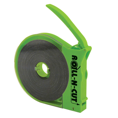 Master Magnetics Roll-N-Cut Dispenser with Flexible Magnet Tape Roll, 1/16" Thick, 1/2" Wide, 15' Length