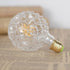 VicFlora G95 Bulb 4W 2700K Dimmable 40W E26 Pack 2 LED Pineapple Retro Edison Lamp Warm White Light Not Equivalent