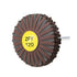 uxcell 1/4-Inch Shank Abrasive Cloth Flap Wheel Sanding Star, 120 Grit for Woodworking Furniture Polishing