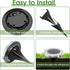 4.6 inch 4 Pack INCX Solar Lights for Outside, Solar Light Outdoor Waterproof, Garden Lights Landscape Lighting