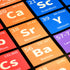 Bigtime Signs 2025 Periodic Table with Real Elements Inside - 35" x 54" Chemistry Poster (All 118 Elements)