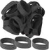 Rubber Bands Size#94, 30 Pieces Heavy Duty Black Elastic Rubber Bands, Extra Large Thick Wide Industrial Strong Office