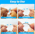 whpqhw 16PCS Rings,1 Inch Book Binder Metal Loose Leaf Rings for Flash Cards, Index Cards, Recipe Books and Key Chains
