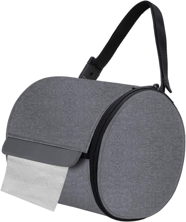 Hanging Toilet Paper Holder, Cat Proof Waterproof Portable Tissue Storage Container for Camping, Bathroom, Kitchen