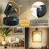 Dimmable, 4 Pack) Kimjo Spot Lights Indoor, Wireless LED Spotlight, Uplighting Indoor with Remote and Accent Lighting