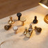 2Pcs uxcell Lamp Switch Knob, Turn On/Off Light Switch Knob Replacement, Twist Switch Knobs for Universal Light Socket