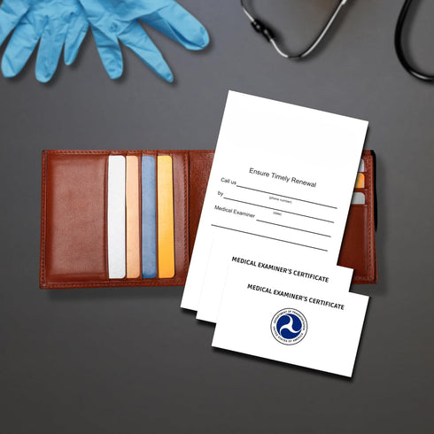 Authorized Inspector 2028 (MCSA-5876) 20-Pack Commercial 40/60/100 Packs DOT FMCSA Medical Examiner Certificate Cards