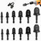 12Pcs HVAC Repair Kit - Air Conditioner Tube Expander Swaging Tool with Boring Drill Bits for Soft Copper Tubing
