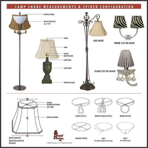 CSO-1033-5WH 3 5 4.5, Royal Designs, Inc. Beaded Ruche Pleat Empire Chandelier Shade with Designer Trim, x x White