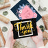 56 4 6 Inch Eilyliafe Bulk Thank You Cards, Assorted Thank You Cards with Envelopes, Matching Stickers and Storage Box
