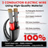 16 2 16 50FT, 12V 16/2 Lighting-15M Gauge Wire Conductor Electrical Wire, AWG Wire Stranded PVC Cord Low